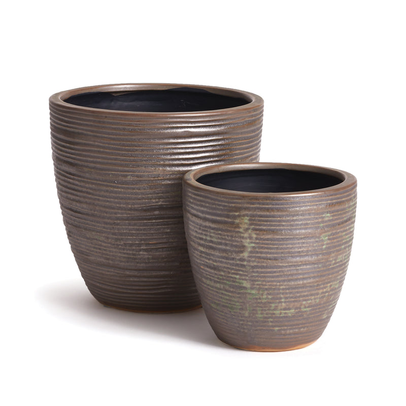 NAPA Home & Garden, ALMA CACHEPOTS, SET OF 2,DJ416