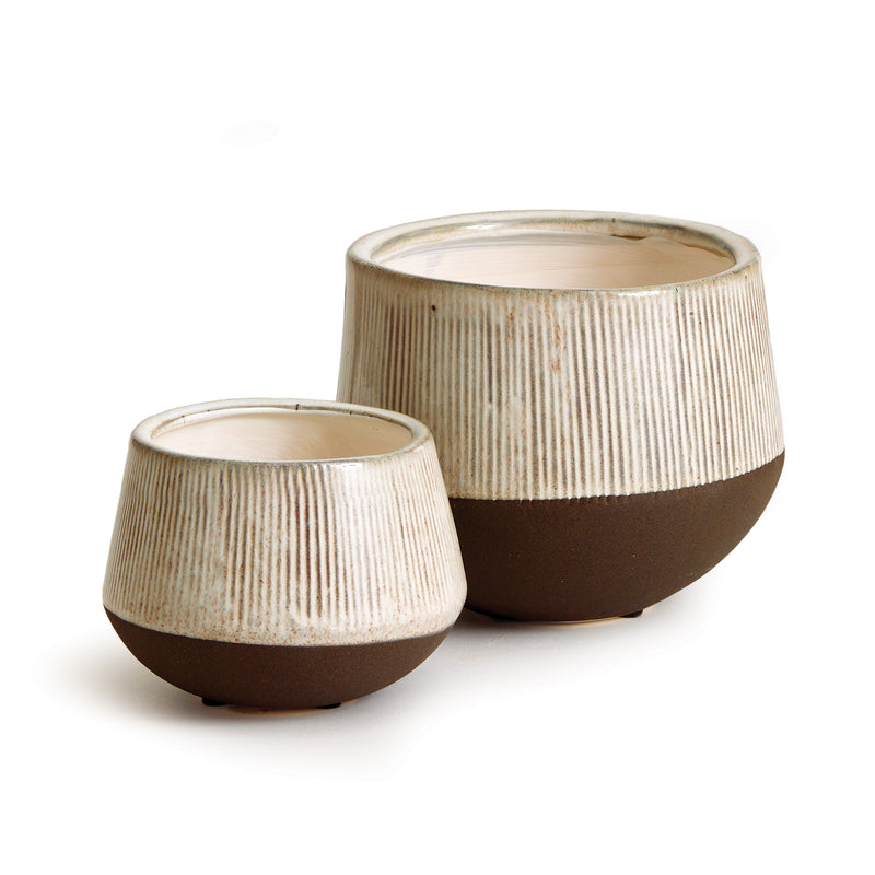 NAPA Home & Garden, EZRA POTS, SET OF 2,DJ417