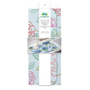 Peony Toile Drying Mat, Line Art, 20"x15"