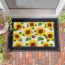 Sunflower Burst Embossed Mat