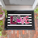 L.O.V.E Embossed Mat