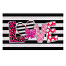 L.O.V.E Embossed Mat