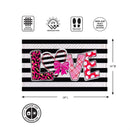 L.O.V.E Embossed Mat