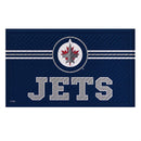 Winnipeg Jets Embossed Mat, Cross Hatch