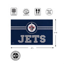 Winnipeg Jets Embossed Mat, Cross Hatch