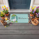 Springtime Goose Embossed Mat