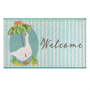 Springtime Goose Embossed Mat