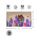 Hyacinth Haven Embossed Mat