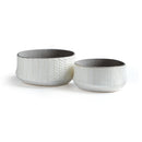 NAPA Home & Garden, FRASIER LOW POTS Collection