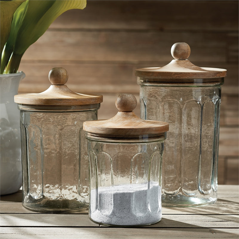 Napa Home Garden, OLIVE HILL CANISTERS ,SET OF 3,ep212