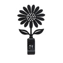 Metal Shaped Flag Stand Clip, Flower