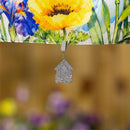 Metal Weighted Flag Clip, Birdhouse