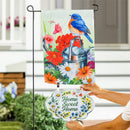 Garden Flag Fabric Sign, Home Sweet Home