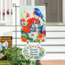 Garden Flag Fabric Sign, Home Sweet Home