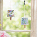 Hop Into Spring Figurine, Mini Bell, Asst of 2, Gift Box