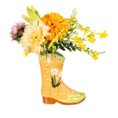 Hillside Pasture Faux Floral Table Decor, Cowboy Boot