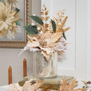 Pearl & Pine Faux Floral Table Decor, 14"H