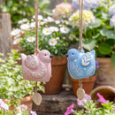 Cottage Garden Garden Bell, Ceramic Bird, 2 Asst