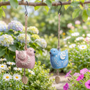Cottage Garden Garden Bell, Ceramic Bird, 2 Asst
