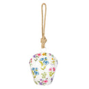 Hop Into Spring Garden Bell, Metal Printed Bell, 6", Asst of 2