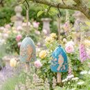 Cottage Garden Bell, Ceramic, Bird, Asst of 2