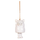 Cottage Garden Garden Bell, Ceramic Cat, 7.28"H