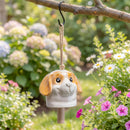 Cottage Garden Garden Bell, Ceramic Dog, 7.87"H