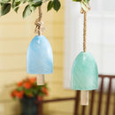 Cottage Garden Garden Bell, GID Glass Bell, 2 Asst