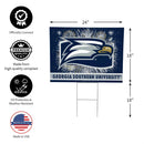 Georgia Southern University Yard Sign, Patriotic