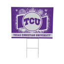 Texas Christian University Yard Sign, Patriotic