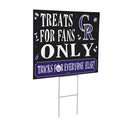 Colorado Rockies Yard Sign, Halloween Treats for Fans