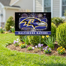 Baltimore Ravens Yard Sign, Patriotic