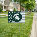 Michigan State Spartans Stars & Stripes Yard Sign