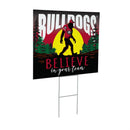 University of Georgia Yard Sign, Bigfoot
