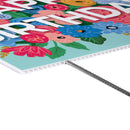This Calls For Cake Yard Sign with H-Stake, "Happy Birthday", 24"x18"