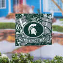 Michigan State University Yard Sign, Holiday