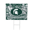 Michigan State University Yard Sign, Holiday