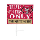 San Francisco 49ers Yard Sign, Halloween Treats for Fans