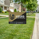 Vegas Golden Knights 2026 Stanley Cup Champions Coroplast Yard Sign