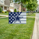 Dallas Cowboys Stars & Stripes Yard Sign