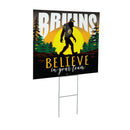Boston Bruins Coroplast Yard Sign, Bigfoot