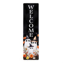 Halloween Ghost Family PVC Vertical Yard Sign, 8"Wx30"H