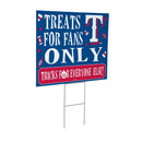 Texas Rangers Yard Sign, Halloween Treats for Fans