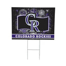 Colorado Rockies Yard Sign, Patriotic