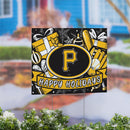 Pittsburgh Pirates Yard Sign, Holiday