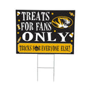 University of Missouri Yard Sign, Halloween Treats for Fans
