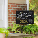 This Calls For Cake Graduation 2026 Yard Sign, "Congratulations Class of 2026", 24"x18"