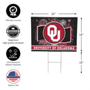 University of Oklahoma Yard Sign, Patriotic