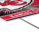 Kansas City Chiefs Yard Sign, Patriotic