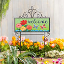 Cottage Garden PVC Horizontal Yard Sign, 20"Wx 8"H